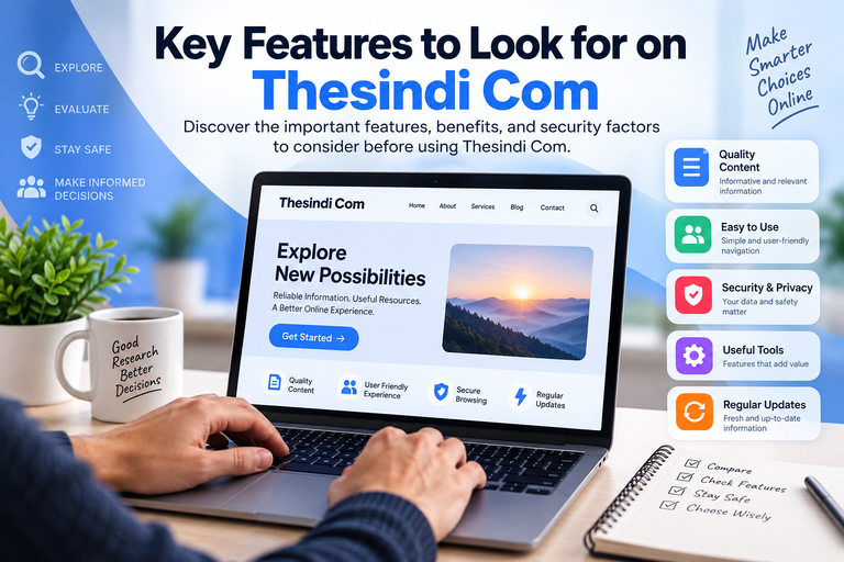 Key Features to Look for on Thesindi Com