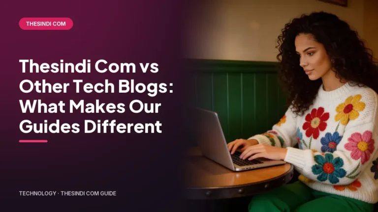 Thesindi Com vs Other Tech Blogs: What Makes Our Guides Different